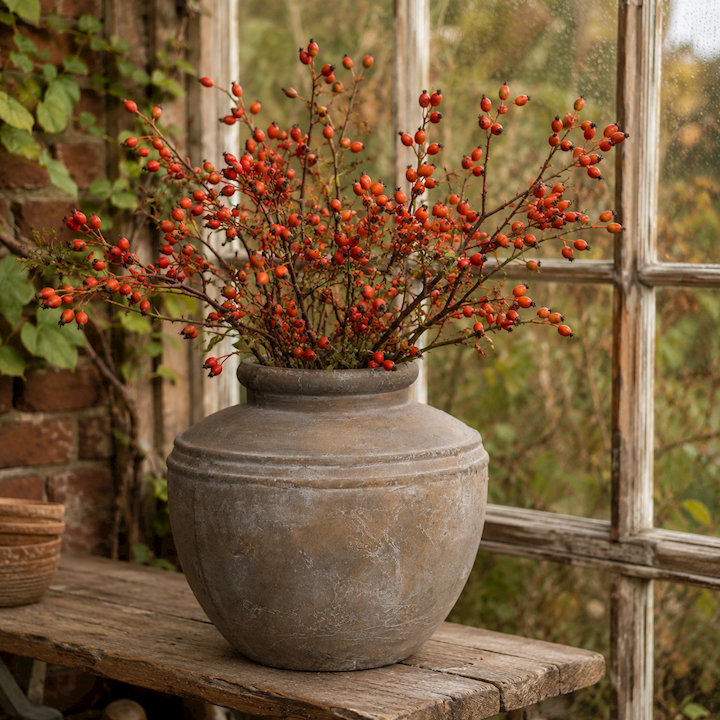 SIENA MEDIUM URN VASE 32x32x30cm